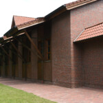 Rückansicht Turnhalle