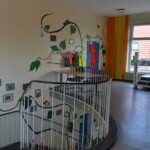 Treppenaufgang vor dem Lehrerzimmer
